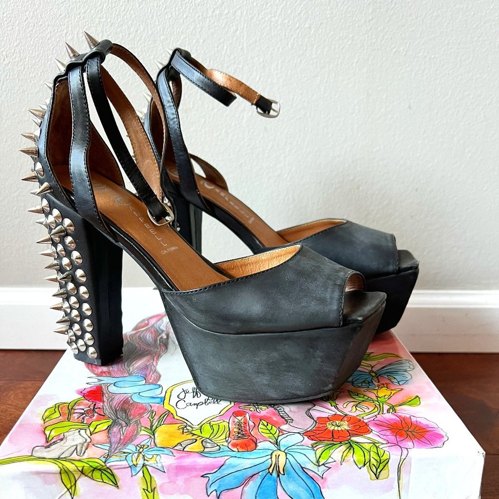 Jeffrey Campbell Perfect Spike Platform heels Size 9
